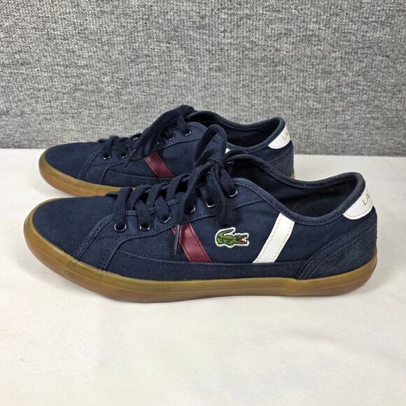 LACOSTE SIDELINE 319 SNEAKERS – NAVY – GUM SOLE – WOMEN’S US 7 – 2019 RELEASE - Picture 2 of 11